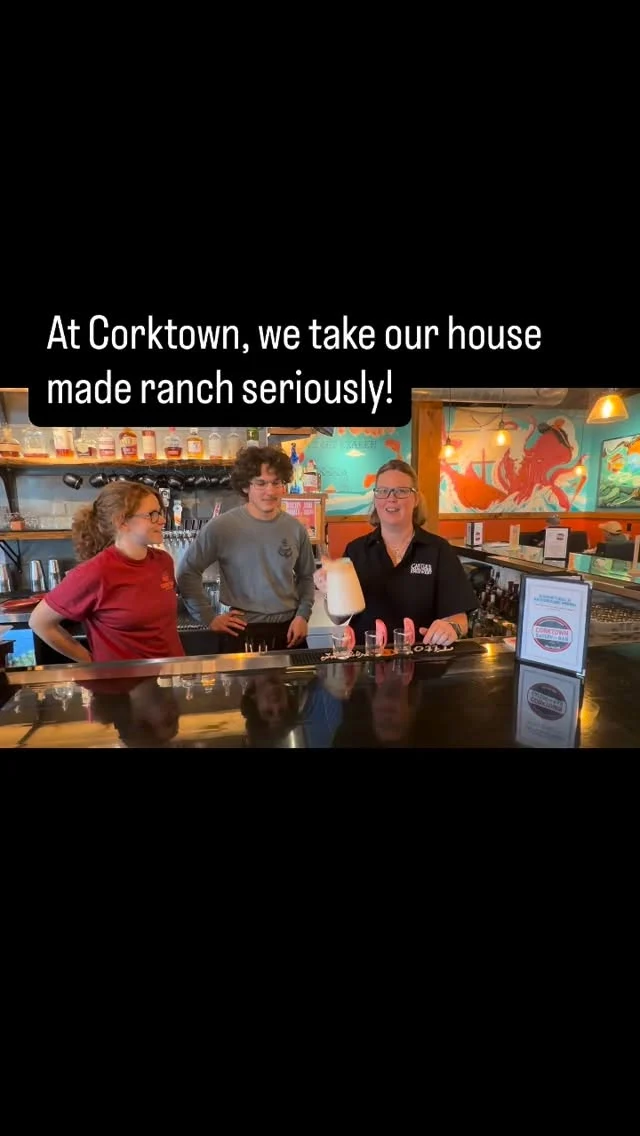 Happy National Ranch Day from Corktown! Come try our house made recipe - you won’t be disappointed - just ask the staff!

#ranchdressing #stafffavorite #mnfoodies #wings #weloveourstaff